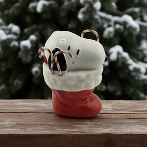 Dept. 56 Peanuts Snoopy "Stocking Stuffer Pup" Porcelain Figurine 2016 WB